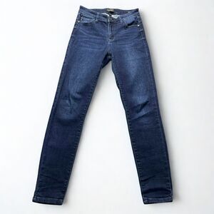 Judy Blue Jeans Women Size 5/27 Skinny Dark Wash Stretch Denim Mid Rise Stretch